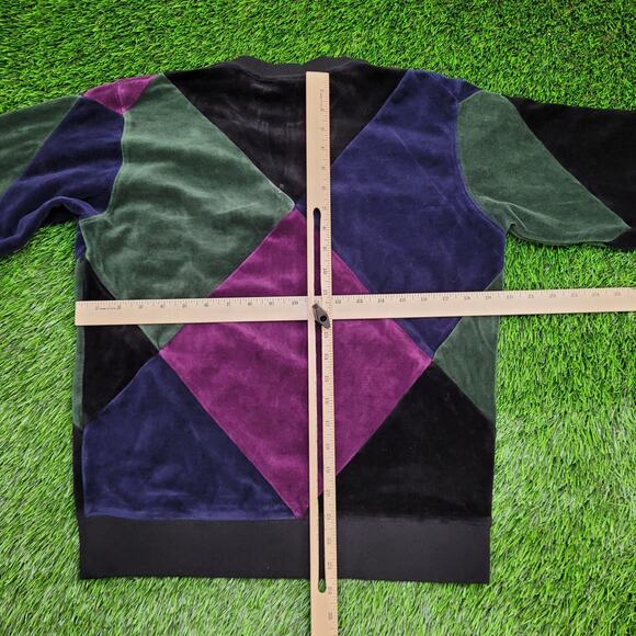 Teddy-Fresh Diamond Sweater Womens Small 20x24 Oversized - Picture 4 of 13